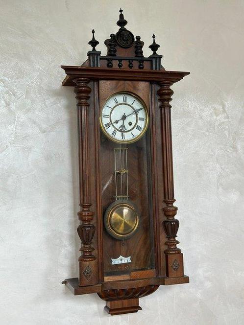 Wandklok - - 1850-1900, Antiek en Kunst, Antiek | Klokken