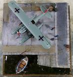 Hasegawa  - Diorama Diorama con Heinkel He 51 B2 scala 1:72