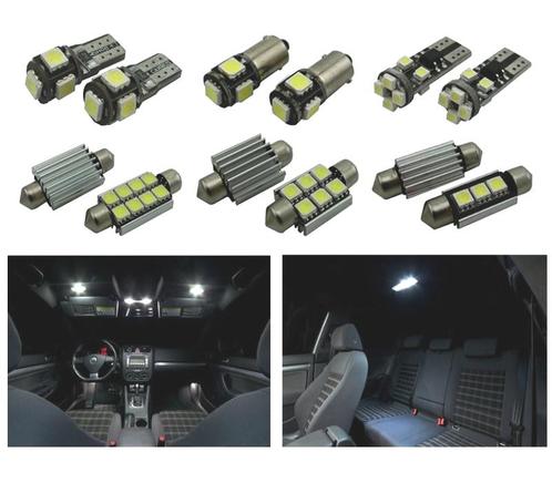 Kit 17 Ampoules Led Intérieur Pour Volkswagen Vw Golf 5 Gti, Auto-onderdelen, Verlichting, Verzenden