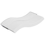 vidaXL Schuimmatras middelzacht 100x200 cm, Huis en Inrichting, Slaapkamer | Matrassen en Bedbodems, Verzenden, Nieuw