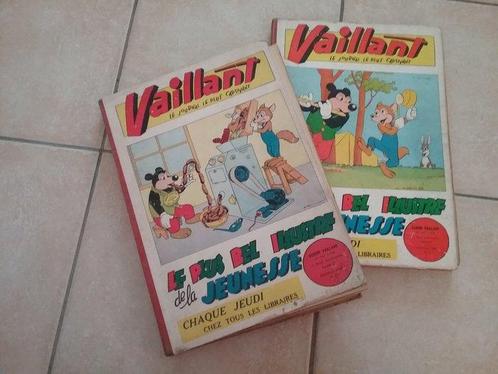 Vaillant (magazine) - Recueils N°6 + N°7 - 2 Album - Eerste, Boeken, Stripverhalen