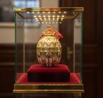 Figuur - Fabergé style - Imperial ornament Egg -Certificate, Huis en Inrichting, Nieuw