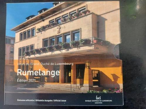 Luxembourg. Year Set 2021 Rumelange (incl. 2 euro, Timbres & Monnaies, Monnaies | Europe | Monnaies euro