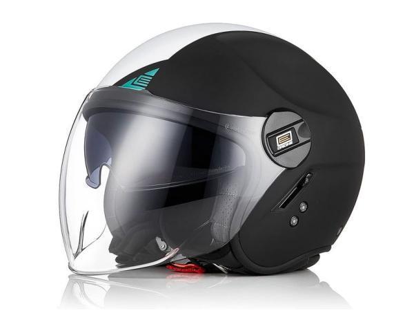 Veiling - ORIGINE Jet Open Face Scooterhelm met Dubbel Vizie, Fietsen en Brommers, Brommerhelmen, Gebruikt