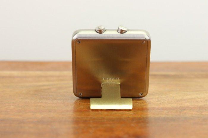 Klok - Tissot - Staal - 1990-2000 - 1853 bureau-alarmklok, Antiquités & Art, Antiquités | Horloges