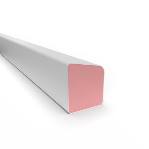 Kunststof, buigbare Durodeen glaslat D17-15 kleur wit-3500 m, Doe-het-zelf en Bouw, Glas en Ramen, Nieuw, Verzenden