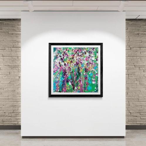 Myriam Carbonnier - Tableau un champ et lespace, Antiek en Kunst, Kunst | Schilderijen | Modern