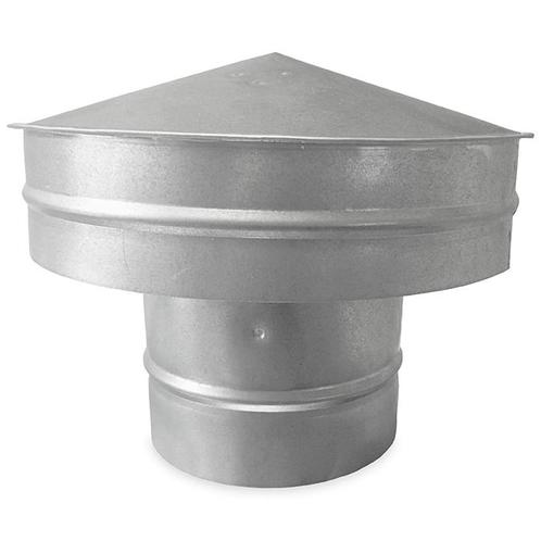 Regenhoed met extra regenbescherming & gaas Ø125mm, Doe-het-zelf en Bouw, Ventilatie en Afzuiging, Nieuw, Verzenden