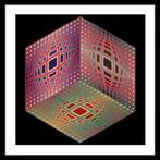 Victor Vasarely (1906-1997) - TEST-2, Antiek en Kunst
