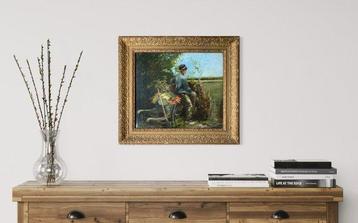 Mari ten Kate (1831-1910) - Young Farmer at Rest