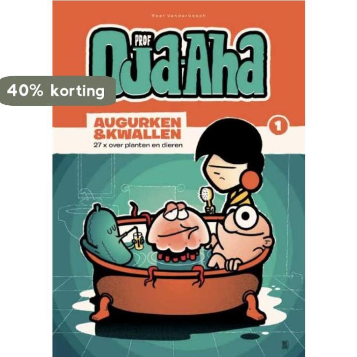 Augurken & Kwallen / Prof Oja-Aha / 1 9789081575218, Boeken, Stripverhalen, Gelezen, Verzenden