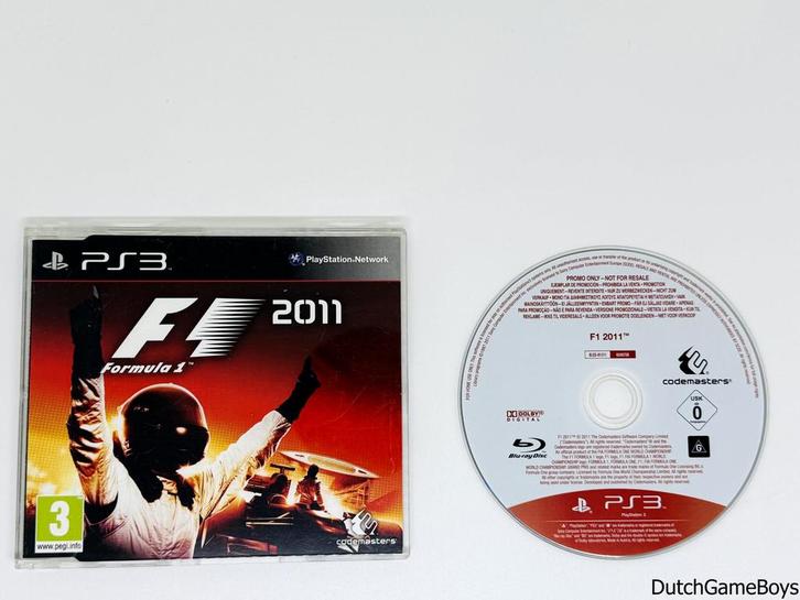 Playstation 3 / PS3 - F1 2011 - Promo, Games en Spelcomputers, Games | Sony PlayStation 3, Gebruikt, Verzenden