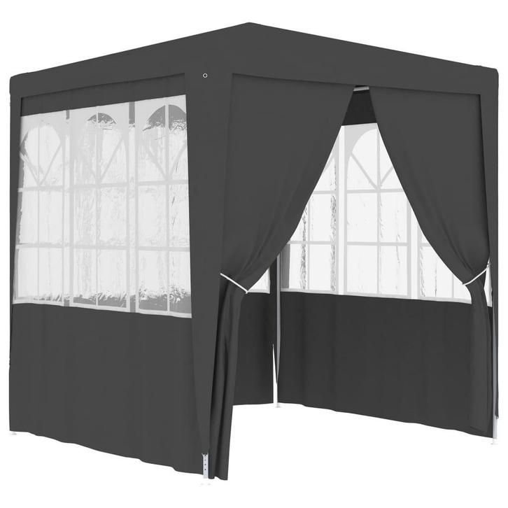 Antraciet Partytent | Tweede Kansje | 40% Korting, Tuin en Terras, Partytenten, Minder dan 4 meter, Minder dan 5 meter, 2 meter of meer