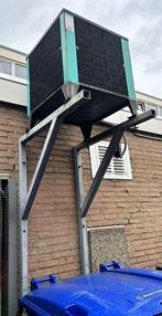 Muurbeugel B115 x D6 x H165cm, gegalvaniseerd