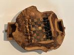 Schaakspel - Schaakspel en schaakbord - Hout / schaakbord, Antiek en Kunst