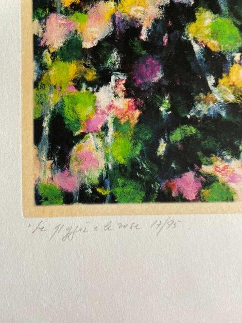 Franco Sarnari (1933-2022) - La pioggia e le rose, Antiek en Kunst, Antiek | Overige Antiek