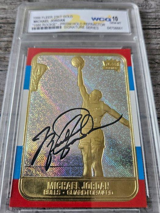 1998 Fleer Signature Series Michael Jordan Gesigneerde, Verzamelen, Stickers
