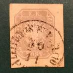 Oostenrijk 1863 - NO RP : Dubbele adelaar met hoekbladboord, Gestempeld