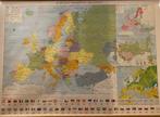 Klassikale kaart Europa Staatkundig (met vlaggen), Livres, Livres scolaires, Verzenden