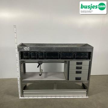 Modul gebruikte bedrijfswagen inrichting (nr 2604) beschikbaar voor biedingen
