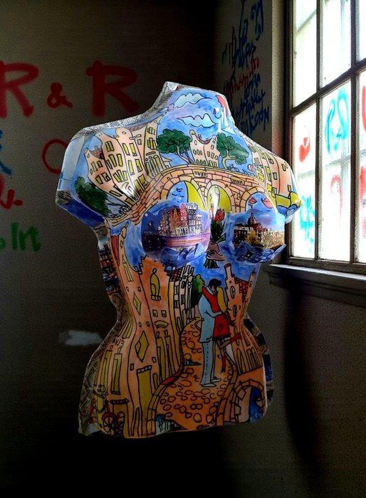 Elva Polyakova - Spring time in Amsterdam, Antiquités & Art, Art | Objets design