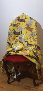 300x280cm! Textiel Chevalier met rennende paarden