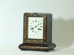 Bureauklok Napoleon III Hout, Messing - 1800-1850, Antiek en Kunst