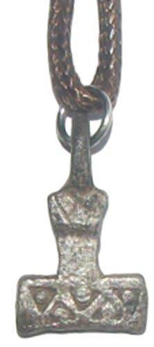 Époque Viking argent massif Pendentif/amulette-marteau, Handtassen en Accessoires, Antieke sieraden