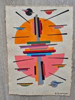 Boris Alepkow (XIX-XX) - Composition abstraite. Gouache