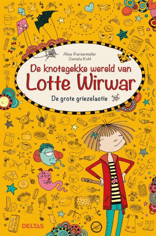 De grote griezelactie / Lotte Wirwar 9789044748536, Boeken, Kinderboeken | Jeugd | 10 tot 12 jaar, Gelezen, Verzenden
