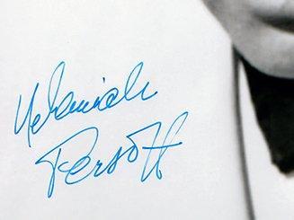 Nehemiah Persoff Hand Signed 8x10 photo Handtekening, Verzamelen, Film en Tv