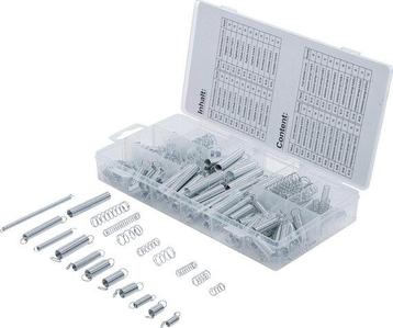 Bgs Technic Assortiment veren trek en drukveren 200-delig, Verzenden