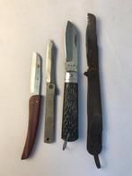 Keukenmes - Staal, Hout - Japan - Vintage vouwmes set