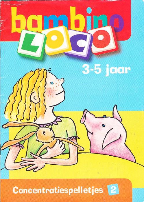 Bambino Loco Concentratiespelletjes 2 (3-5 jaar), Boeken, Schoolboeken, Verzenden