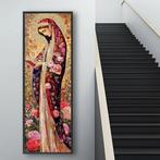 CARCANVAS_IT - Vertical Panoramic Madonna in Klimt style -, Antiek en Kunst