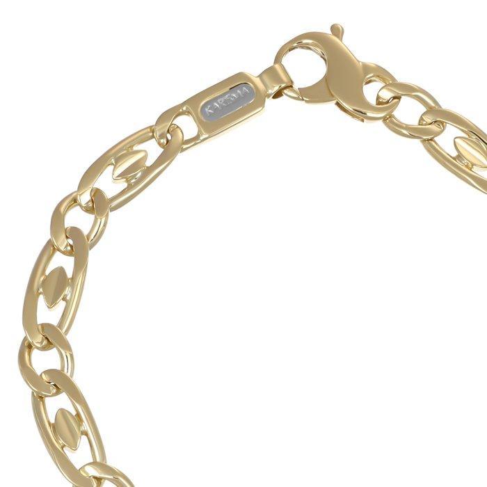 Armband - 18 karaat Geel goud, Witgoud, Handtassen en Accessoires, Armbanden