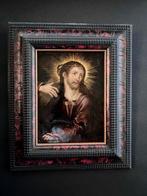 Spaanse school (XVII) - Christ portant la croix, huile sur, Antiek en Kunst