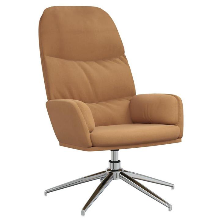 Relaxfauteuil Kunstsuede Taupe | Retour Deal OP = OP, Huis en Inrichting, Fauteuils, 50 tot 75 cm, 75 tot 100 cm, Nieuw, Verzenden