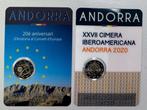 Andorra. 2 Euro 2014/2020 Conseil de lEurope + Sommet, Postzegels en Munten, Munten | Europa | Euromunten