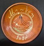 Schotel - Aardewerk - Marken 1896 met Schip