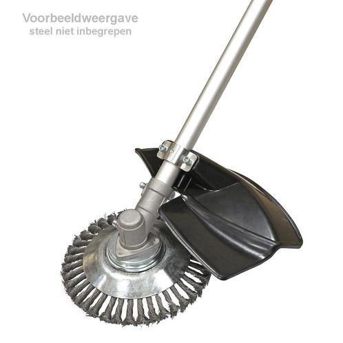 Universele Kibani Onkruidborstel Met Beschermkap - 20 CM, Tuin en Terras, Hand-tuingereedschap, Nieuw