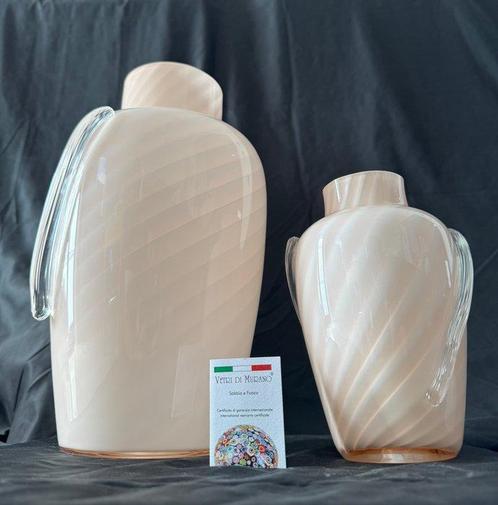 Vinciprova - Vetridimurano - Vase (2) - Girelle - Verre, Antiek en Kunst, Antiek | Glaswerk en Kristal