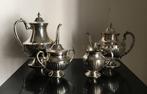 Koffie- en theeservies (4) - Verzilverd, Antiek en Kunst