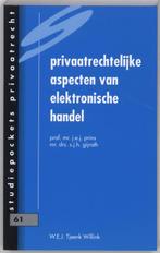 Privaatrechtelijke aspecten van elektronische handel, J.E.J. Prins, Zo goed als nieuw, Verzenden