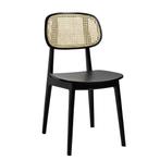 Stoel | MARA | Hout | Black | Indoor | 430x460x865(h)mm HC, Verzenden