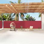 vidaXL Windscherm uittrekbaar 160x1200 cm rood, Verzenden, Nieuw