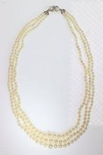 Zonder minimumprijs - Halsketting - 18 karaat Witgoud -