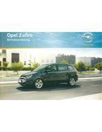 2010 OPEL ZAFIRA INSTRUCTIEBOEKJE DUITS, Auto diversen, Handleidingen en Instructieboekjes