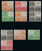 Berlin 1949 - Divers se-tenants dimmeubles berlinois à, Postzegels en Munten, Gestempeld
