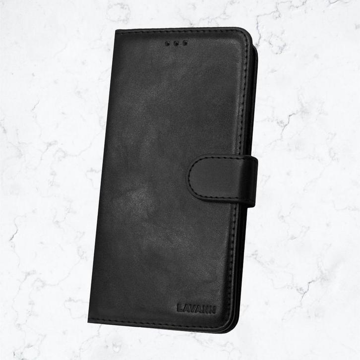 Lavann Google Pixel 9 / 9 Pro Protection Leather Wallet Case, Telecommunicatie, Mobiele telefoons | Toebehoren en Onderdelen, Zo goed als nieuw
